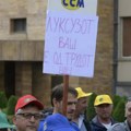 Svi na ulicama, traže minimalac od 600 evra: Protest sindikata u Skoplju