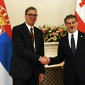 Vučić se sastao sa predsednikom Gruzije Kavelašvilijem u Tbilisiju