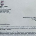 "Novosti" otkrivaju: Ovo je dokument koji je Beograd uputio Euleksu