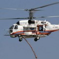 Ruski helikopter „Ka-32” gasi požar na Novom Beogradu