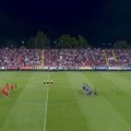 Meč Napretka i Partizana počeo minutom ćutanja u čast Pavla Jevtića