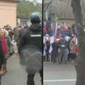 "Držali su nas kao u logoru": Dva predsednika, dva skupa i jedan kordon policije