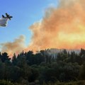 Grčka: veliki šumski požar buknuo na ostrvu Evija