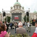 Završen deveti protest dela opozicije "Srbija protiv nasilja": Učesnici bili i ispred zgrade Pinka