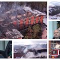 Pogledajte kako je požar uništio i zatvorio bolnicu „Čigota“ na Zlatiboru