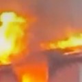 Dete (3) bilo u kući kad je buknula vatra: Detalji velikog požara u Marinkovoj bari (VIDEO)