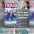 „Nova“ piše: Vlast spala na 17.000 „lojalista“