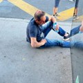 Blokader pretukao čoveka na Zelenom vencu (video)