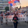 Sa studentskog protesa u Grdelici poruke mira i zahtev za izbore