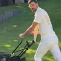 Đoković u epizodi "kosi tata, kosim ja": Novak podelio hit snimak iz Londona