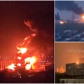 Napadnuta Rusija, nebo crveno od plamena! Objavljeni snimci, ukrajinski dronovi razaraju rafinerije nafte! (foto/video)
