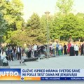 Šesti dan od dolaska Pojasa Presvete Bogorodice u Srbiju redovi vernika kilometarski VIDEO