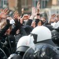Više od 1.000 demonstranata blokiralo Brisel