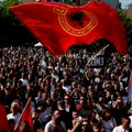 Podrška vođama terorističke OVK: Albanci protestovali u Skoplju i Gracu