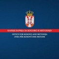 Огласила се канцеларија за КиМ: Ухапшени Срби одведени су у непознатом правцу, све се ради у циљу изазивања тензија и кризе!