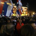 Sedmi protest ispred RIK-a: Predstavnici liste 'Srbija protiv nasilja' pokušavaju da uđu u Skupštinu grada Beograda