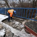 Kragujevac: Sanacija pešačkog dela mosta od Zvezde ka Erdeču