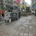 Radnici "Elektrana" danas izvode radove u centru grada : Curi toplovod u Kosovskoj