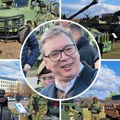 Svi vole dronove i helikoptere, ali artiljerija pobeđuje na frontu: Vučić u Nišu na prikazu naoružanja