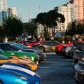 Izložba luksuznih sportskih automobila u okviru "Europe Tour 2025" održana u Beogradu