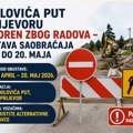 Danilovića put u prijevoru zatvoren zbog radova – obustava saobraćaja traje do 20. Maja