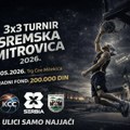 Danas u centru Sremske Mitrovice: Basket 3×3 turnir na Trgu Ćire Milekića
