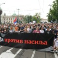 Okončan sedmi protest "Srbija protiv nasilja" u Beogradu, završeni i protesti u Novom Sadu, Nišu i Kragujevcu