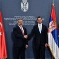 Ministri Srbije i Turske razgovarali o unapređenju partenrstva svojih država