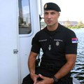 Važan apel komandira ronilačkog voda Žandarmerije Marka Mladenovića