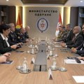 Vučević i Mojsilović razgovarali sa načelnikom Generalštaba Armije Severne Makedonije