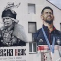 Kadar stići i uteći i na strašnom mestu postojati! Osvanuo najlepši mural Novaka Đokovića - i on je oduševljen