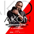 Dugoočekivani solo koncert legende hip-hop i R&B muzike akona, 16. oktobra u Beogradskoj Areni!