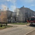 Požar u napuštenoj zgradi u Valjevu