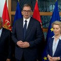 Vučić stigao u Brisel. Sledi radna večera s Antonijom Koštom i Ursulom fon der Lajen.
