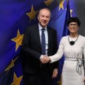 Rektor Đokić u Briselu sa ervopskom komesarkom za proširenje Martom Kos