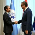 Vučić sa generalnim sekretarom Interpola o daljem jačanju saradnje