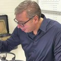Vučić otvorio fabriku dronova, zbog poverljivosti nije vodio novinare
