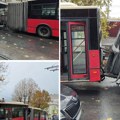 Prve slike prepolovljenog autobusa u Beogradu