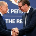 Erdogan doputovao u Beograd, dočekao ga Vučić