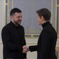Brnabićeva kod Zelenskog: Hvala što poštujete teritorijalni integritet Srbije po pitanju KiM (video)