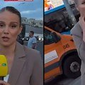 Osa ubola voditeljku u uživo uključenju! Vrisnula od bola, pa se uhvatila za vrat: "Boli za popi***ti!"