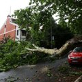 "Smračilo se i počelo da duva, oluja je lomila drveće, kola i terase": Nevreme u Mirijevu divljalo je 20 minuta i napravilo…