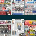 Naslovne strane sutrašnjih novina: Prelistavanje štampe za utorak, 16. decembar 2025. godine