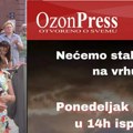 Propalo još jedno okupljanje kvazi ekologa, vređali novinare i prolaznike