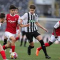 Omladinci Partizana potučeni - braga protutnjala humskom: Crno-beli nisu uspeli da naprave iznenađenje u Ligi šampiona