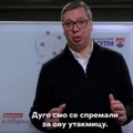 Dugo smo se spremali za ovu utakmicu! Vučić: Ljudi su nam najvažniji i zbog njih moramo da pobedimo! (video)