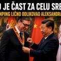„Ovo je čast za celu Srbiju” – Si Đinping lično odlikovao Aleksandra Vučića