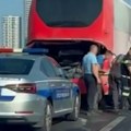 Izgoreo autobus na Gazeli: Vatra kuljala iz vozila, stigle sve nadležne službe