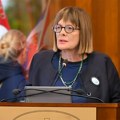 "Srbija je jedna, ne postoje dve! Politika blokadera je da odvoje Vojvodinu" Predsednica Pokrajinske vlade Maja Gojković…