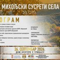 Miholjski susreti sela u Trmbasu: Bogat program posvećen tradiciji i gastronomiji Šumadije